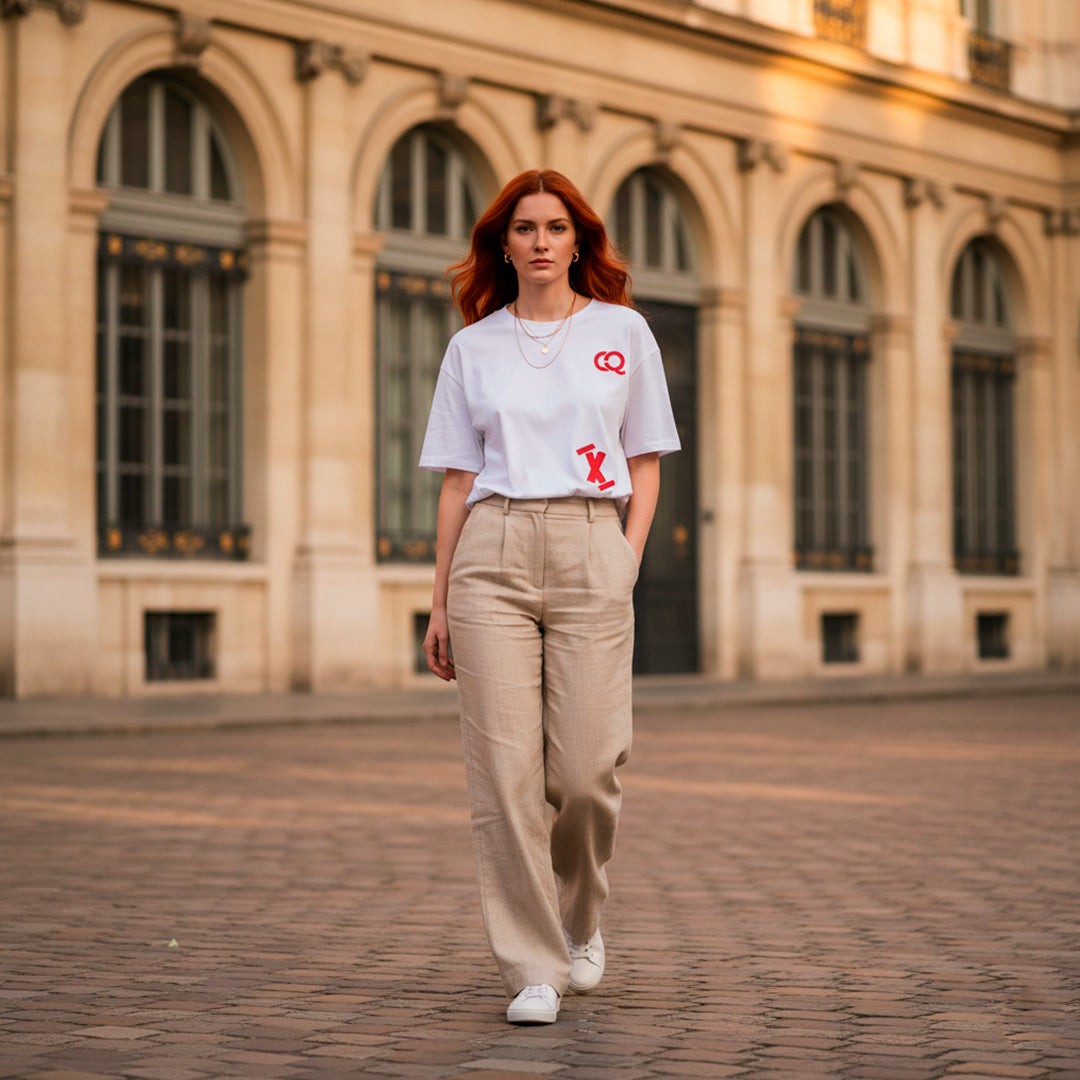T-shirt femme BIG logo CHRITYQ