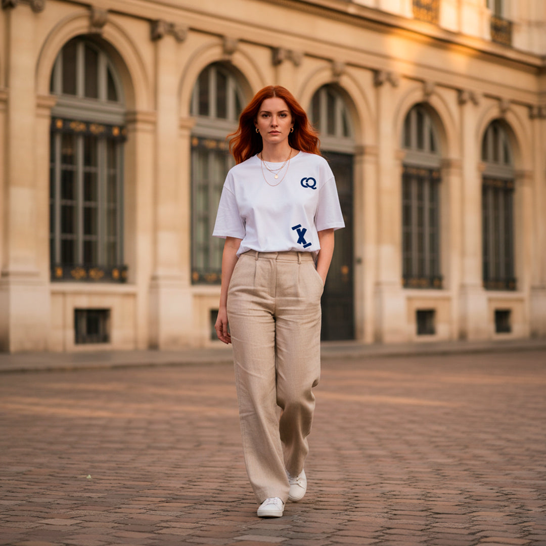 T-shirt femme BIG logo CHRITYQ