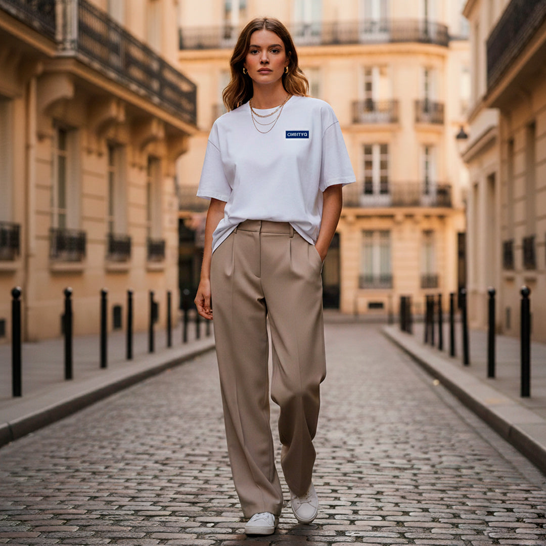 T-shirt femme classique CHRITYQ