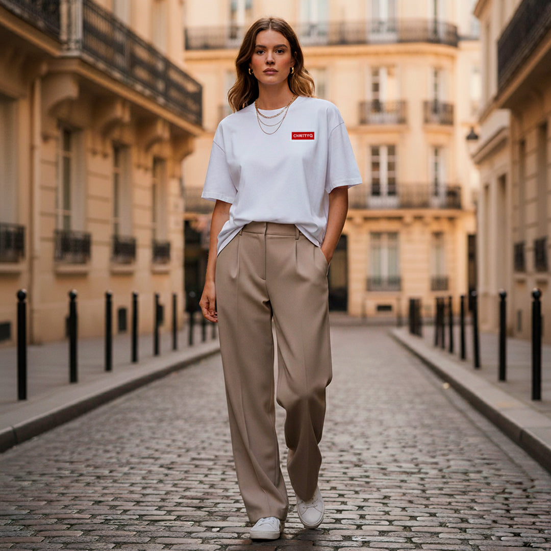 T-shirt femme classique CHRITYQ