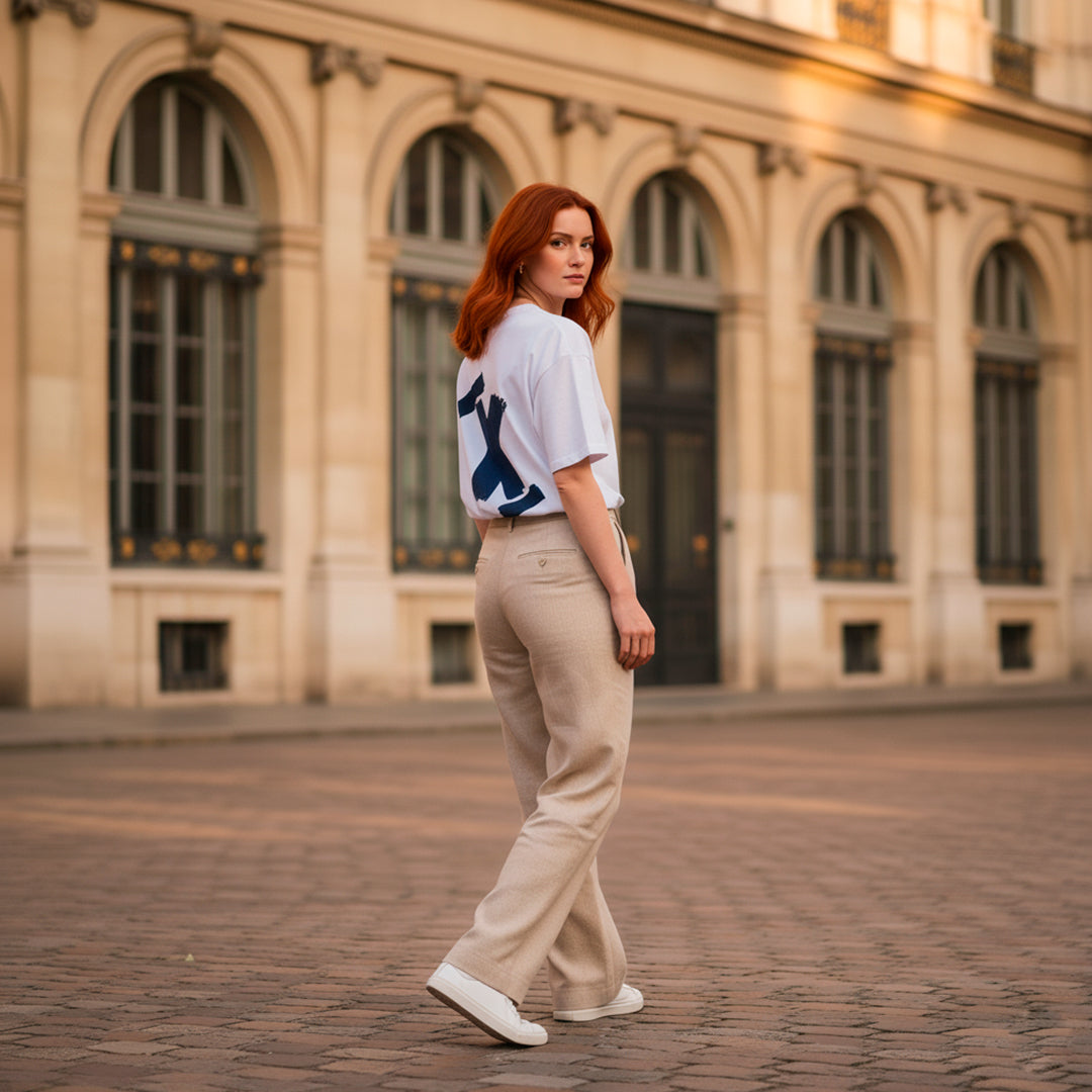T-shirt femme BIG logo CHRITYQ