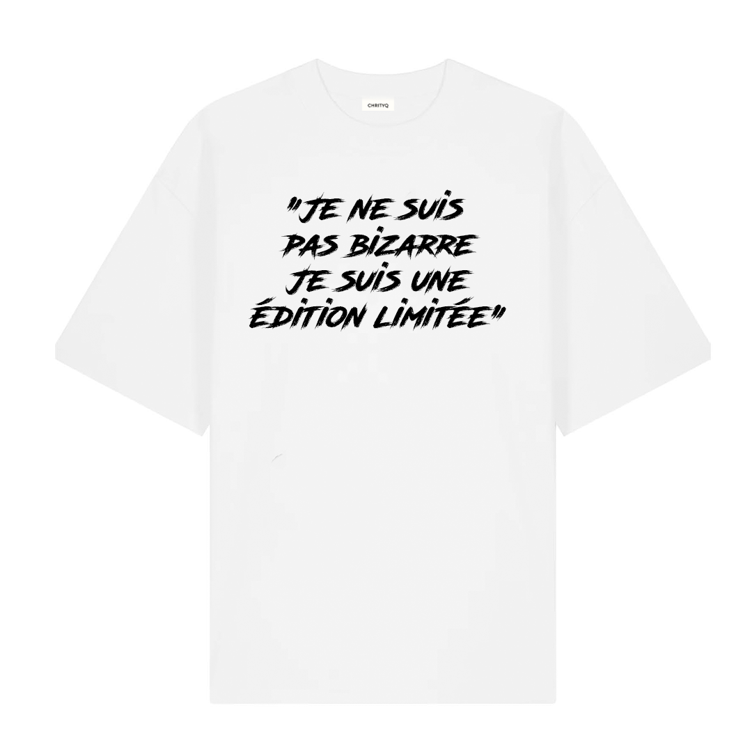 T-shirt Reverse texte CHRITYQ