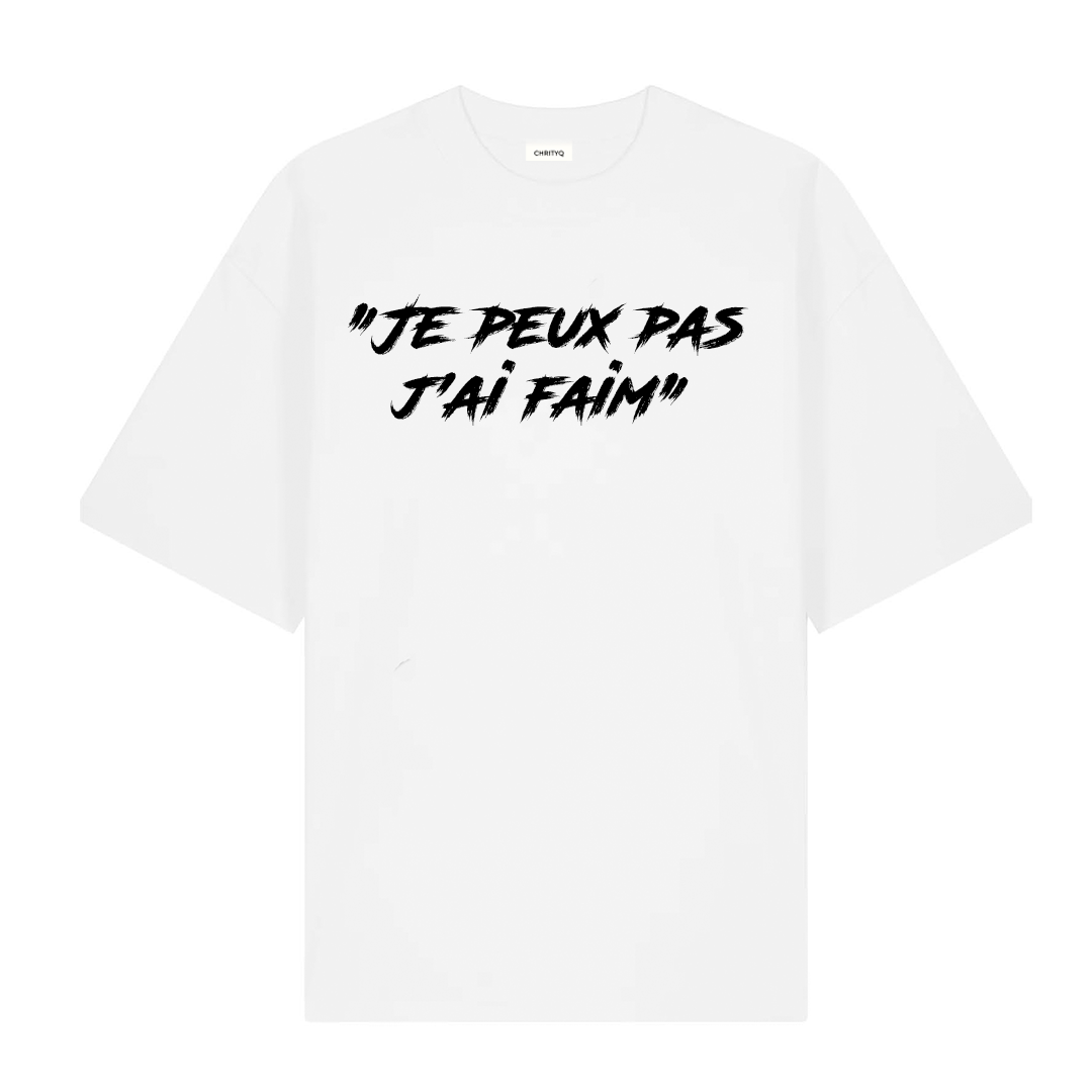 T-shirt Reverse texte CHRITYQ