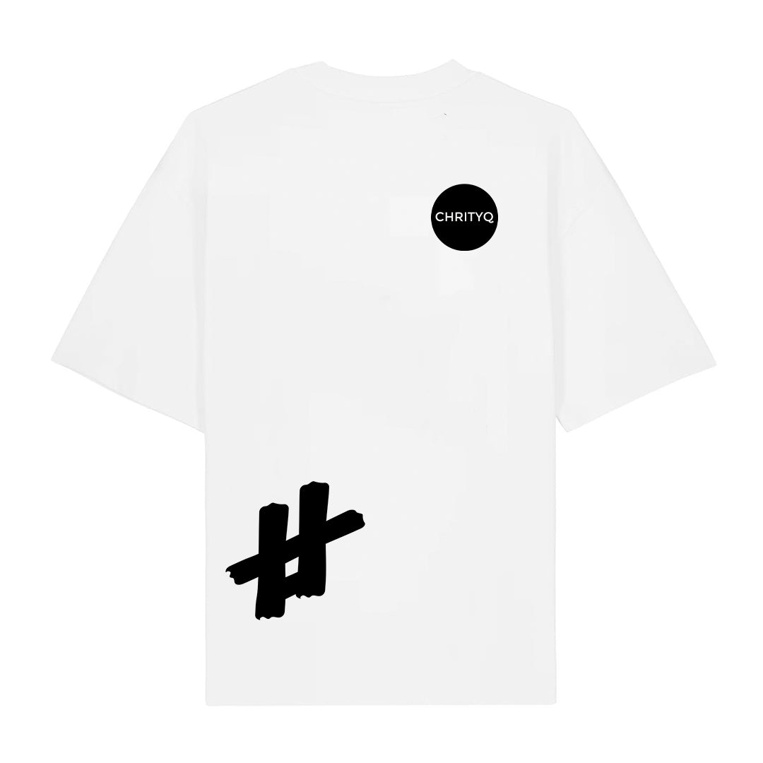 T-shirt Reverse texte CHRITYQ