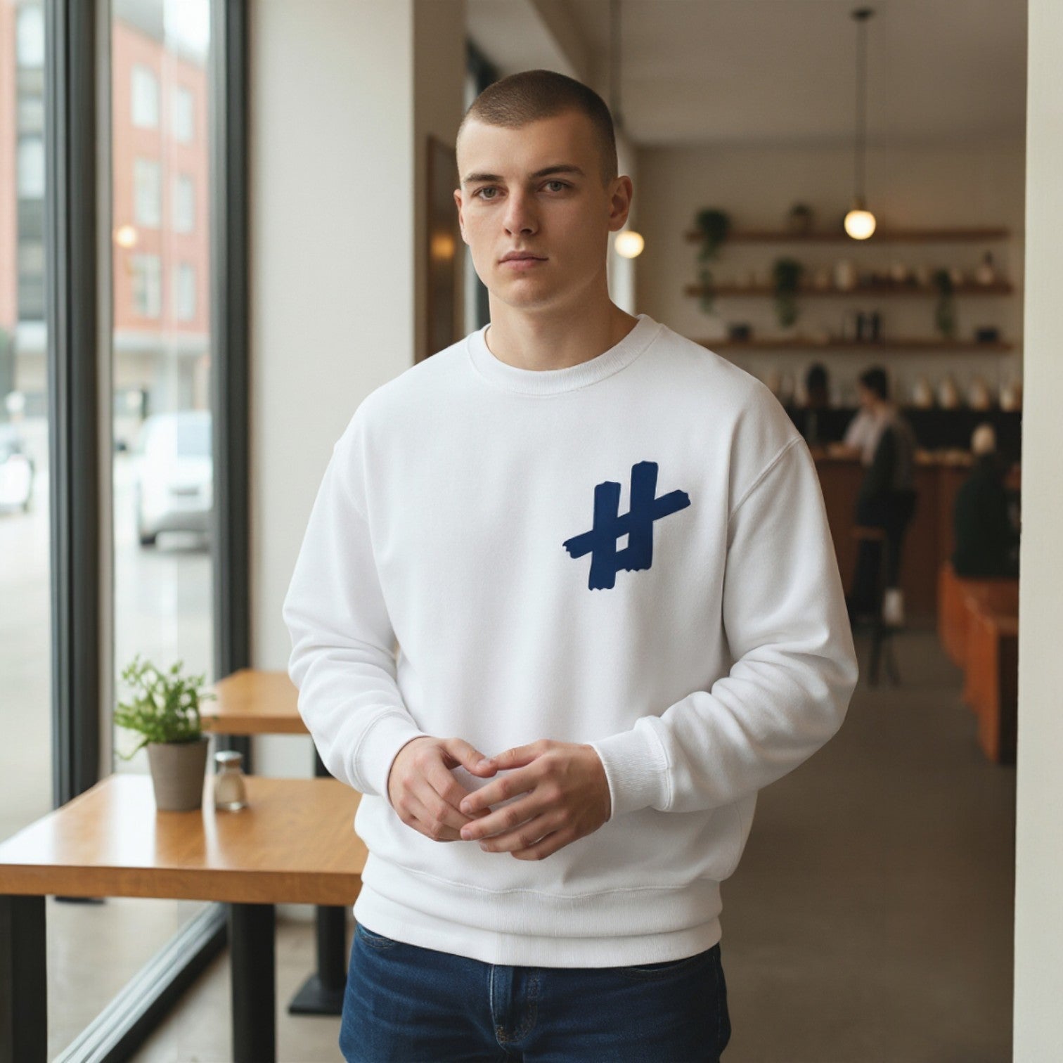 Sweat-shirt casual CHRITYQ