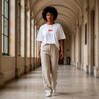 T-shirt décontracté pour femme CHRITYQ