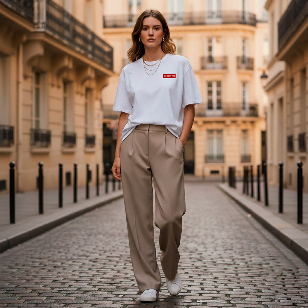 T-shirt femme classique CHRITYQ