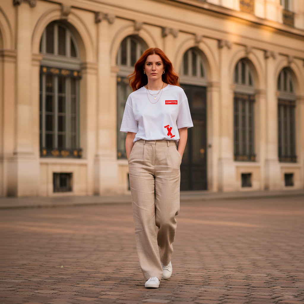 T-shirt femme BIG logo CHRITYQ