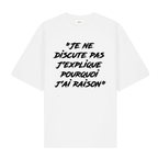 T-shirt Reverse texte CHRITYQ