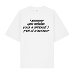 T-shirt Reverse texte CHRITYQ